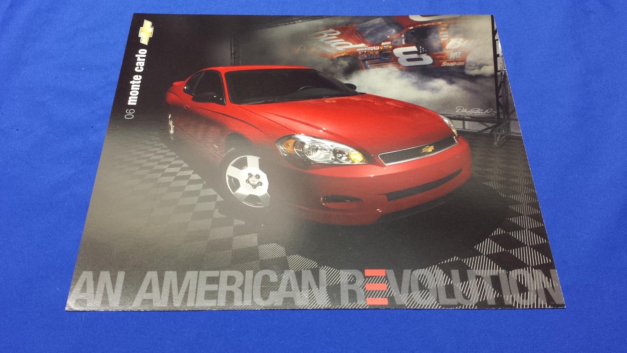 2006 Chevy Monte Carlo SS Mini Poster Info Card - Click Image to Close